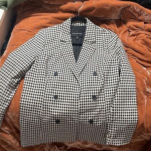 Houndstooth blazer, never worn